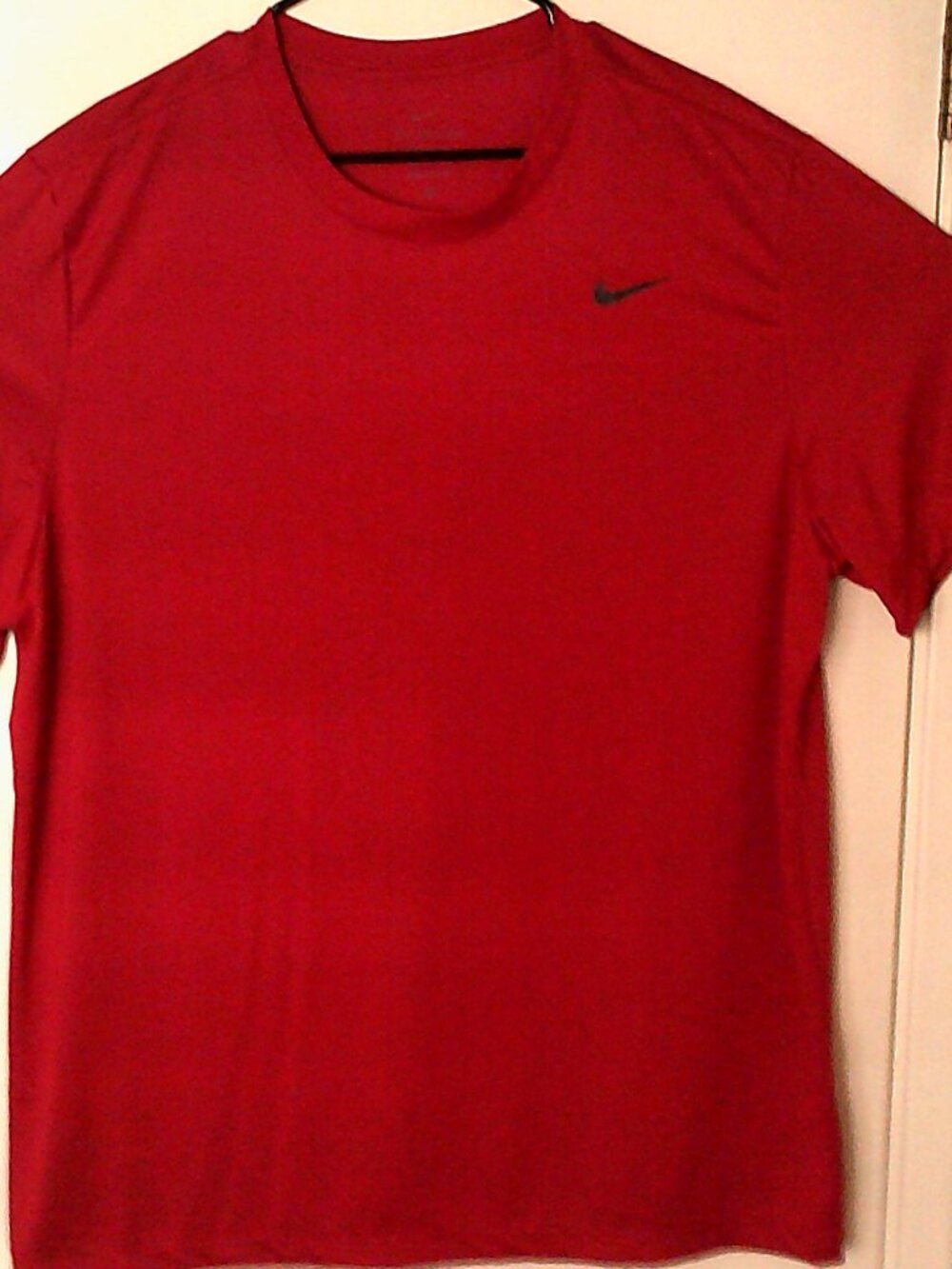 NEW NIKE DRI-FIT TRAINING "Reset Swoosh Tee" MEN'S RED T-SHIRT 2XL DX0989-687